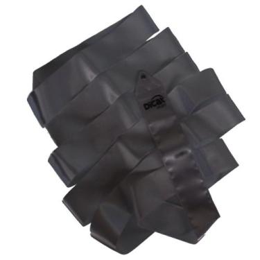 Imagem de Fita De Ginástica Rítmica Dicat Sports Cetim Cores Lisas - 4M, Preto