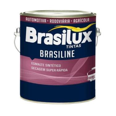 Imagem de Esmalte Sintetico Preto Fosco 400 Alta Temperatura 900ml Brasilux