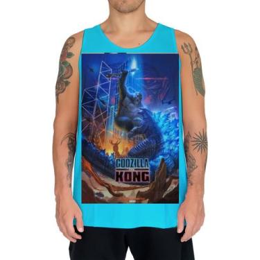 Imagem de Camiseta Regata King Kong VS Godzilla 02 - Fabriqueta, M
