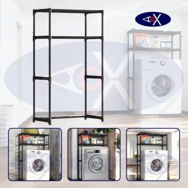 Imagem de Prateleira Estante Organizador Para Lavanderia Máquina de Lavar Multiu