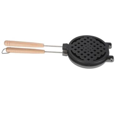 Imagem de Panela de Waffle Antiaderente Dupla Face, Máquina de Panqueca Versátil para Waffles, Torradeira, Grelha para café da manhã, Distribuição Uniforme de Calor, Fácil de Lavar,