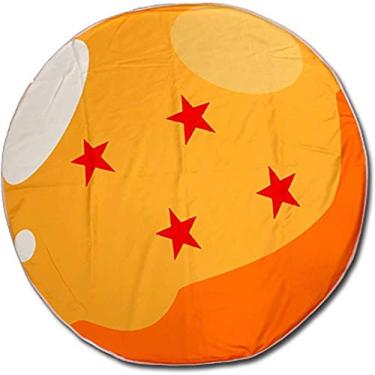 Imagem de Dragon Ball Z: Dragon Ball #4 Toalha redonda padrão
