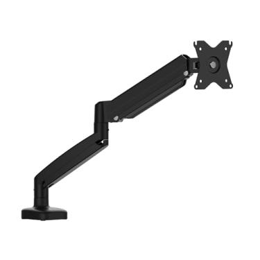 Imagem de j5create Suporte ergonômico para monitor, braço de mola a gás totalmente ajustável para tela de 17 a 32 polegadas, gerenciamento de cabos integrado, vem com opções de montagem de braçadeira e ilhós