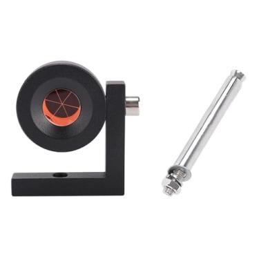 Imagem de shamjina 90 graus l barra prisma ângulo direito prisma terra ferramenta de levantamento para estação total ao ar livre construção pesquisa vara mini prisma, com Parafuso