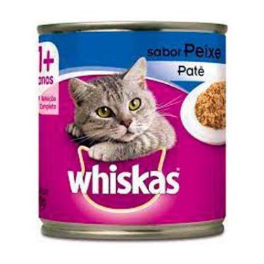 Imagem de Ração Umida WHISKAS LT Patê Gato Adult  Peixe 290g