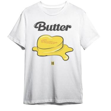 Imagem de  Camiseta Basica Butter Bts Album Musica Kpop Unissex - Abstract Geek,