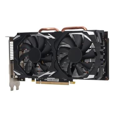 Imagem de Tarjeta GRÁRICA, Tarjeta Grafica Low Ruído Desktop Computer Graphics Card Card Com Rx580 Game Graphics Card 8 GB GDDR5 256bit para 10 11 Vista para Linux (RX580 8GB GDDR5 256bit)