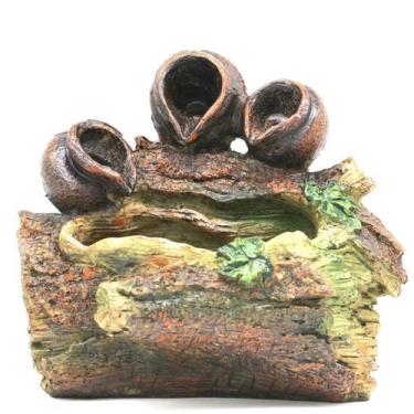 Imagem de Fonte Cascata Água Decorativa Resina Luz De Led Gt745 - Lorben