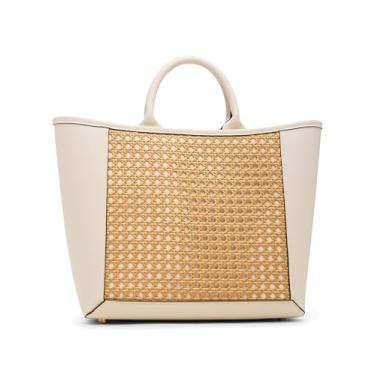 Imagem de Anne Klein Bolsa média caning com alça removível, pergaminho, Pergaminho, Large