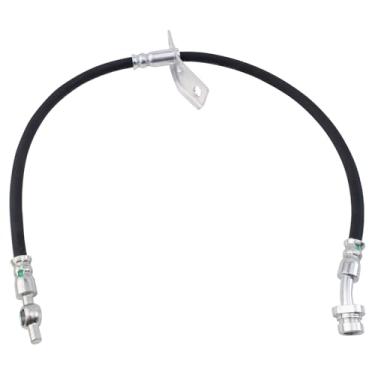 Imagem de TRQ Lado do motorista da mangueira do freio dianteiro esquerdo compatível com Hyundai Elantra 2013-2016 2013-2014 Elantra Coupe 2013-2017 Elantra GT Veloster
