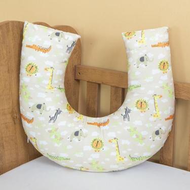 Imagem de Almofada amamentação safari caqui - Miguel Baby