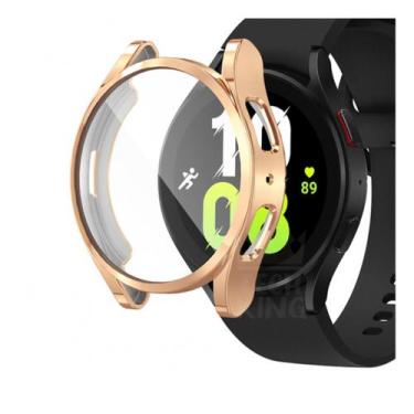 Imagem de Capa Bumper de Silicone 360 Para Galaxy Watch 5 44mm R915 - TechKing, 