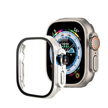 Imagem de Capa case acrílico com tela vidro aple watch ultra 49mm - TECH KING, P