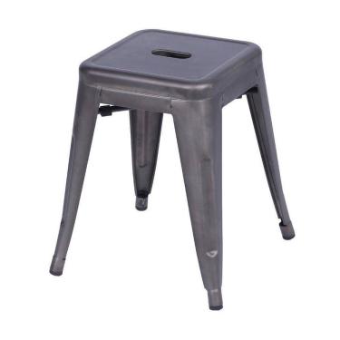 Imagem de Banqueta Boxbit Titan Tolix Em Aço Com Pintura Epoxi Bronze