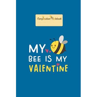 Imagem de Composition Notebook: happy valentines day bea - 50 sheets, 100 pages - 6 x 9 inches