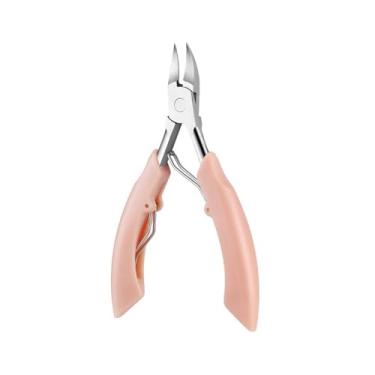 Imagem de Tesoura para cutícula de unhas, cortador de unhas das mãos e dos pés, alicate para remoção de unhas dos pés, ferramenta para manicure e pedicure, cuidados com o corte, B4