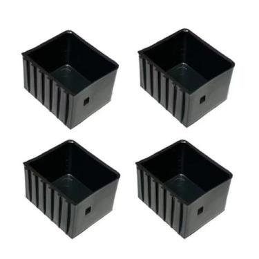 Imagem de Kit 4 Protetores De Pé Mesa ParaMaquina De Costura Domestica