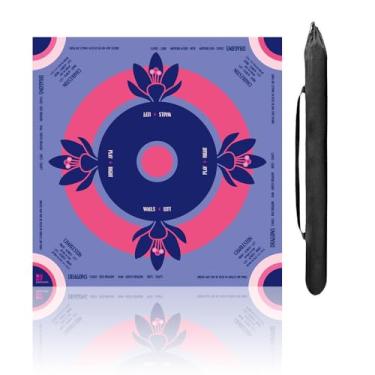 Imagem de Tapete de Mahjong com redução de ruído, tapete de Mahjong antiderrapante para mesa, tapete de mesa de Mahjong de 80 x 80 cm para pôquer, capa de mesa de jogos de tabuleiro, jogos de cartas, jogo de