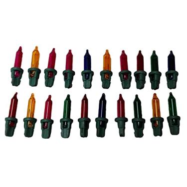 Imagem de JL Missouri Parts Lâmpadas De Reposição Coloridas D, 2,5 V V, 425 W W, Mini Incandescentes Para Árvore Natal, Verde, Azul, Vermelho, Rosa, Áreas Internas/Externas, Da Jlmissouri. Leia A Descrição.