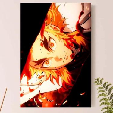Imagem de Placa Quadro Decorativo - Kimets.u no Ya.iba - Kyo.juro Ren.goku (Rengoku_10)