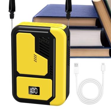 Imagem de Ventilador De Clip Para Cinto, Ventilador De Cintura Com Fixação, Cooler De Ar Com Display Digital, Aparelho Silencioso Com 3 Velocidades Para Pai, Marido, Namorado, Mãe
