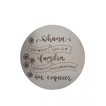 Imagem de Plaquinha Decorativa Ohana [F031]
