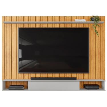 Imagem de Painel Suspenso Tv 70 Pol 193 Cm Rio Cedro Bali Dj Moveis Cedro Bali