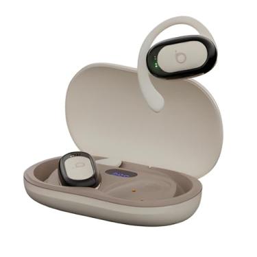 Imagem de Fones de Ouvido Sem Fio, Bluetooth 5.4, Estéreo Hi-Fi, Leve e Confortável, Ideal para Corrida e Exercícios, IPX4 à Prova d'Água, Bateria 100h com Case (Branco)