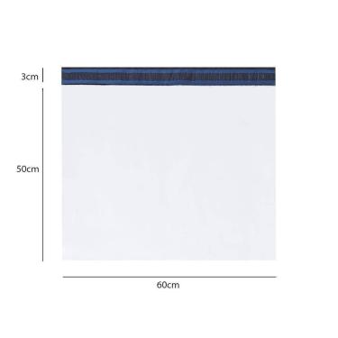 Imagem de Envelope Plástico de Segurança Branco 60x50 Coex 100 Un