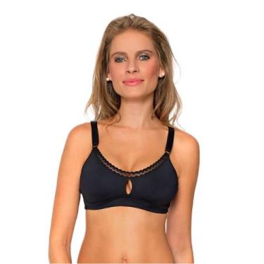 Imagem de Sutiã Plus Size Morisco 463 Sustentação, Preto, 50