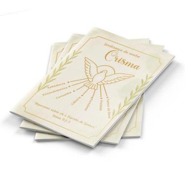 Imagem de 10 LIvrinhos Orações P/ Lembrancinha Crisma 01 - Conceito Personalizad