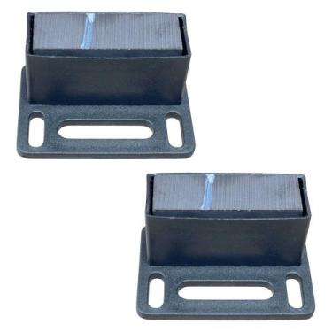 Imagem de Kit 2 Suporte Ímã Portão Elétrico DZ Residencial Garen