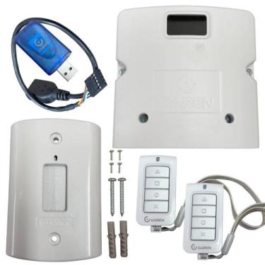 Imagem de Kit Central Placa Porta de Enrolar Com WIFI Garen