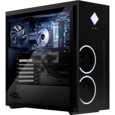 Imagem de HP OMEN - Desktop Gaming 40L - Intel Core i5-12400F - Memória HyperX 16GB - NVIDIA GeForce RTX 3060 - SSD de 1TB - Nightfall Black-GT21-0014