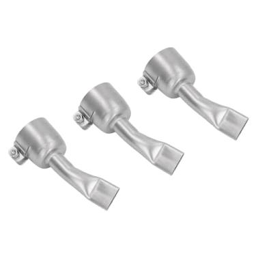 Imagem de Ponta de Soldagem de Aço Inoxidável de Aço Inoxidável de para Pistola de Ar Quente, Bico de Solda Plana à Prova de Vazamentos para Soldagem Confiável