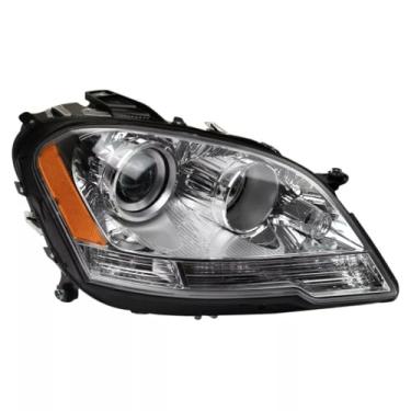 Imagem de Lâmpada de neblina esquerda direita LED luz diurna frontal LED conjunto de farol lâmpada de canto ampla compatível com ML450 ML550 ML63 2010 (esquerda)