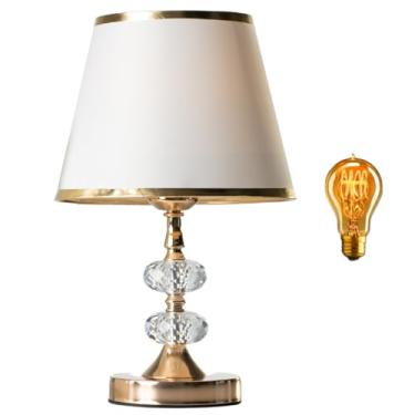 Imagem de Abajur de Mesa Cristal Cupula Abajur Para Quarto 3 Níveis de Intensidade Toque na Base (220)