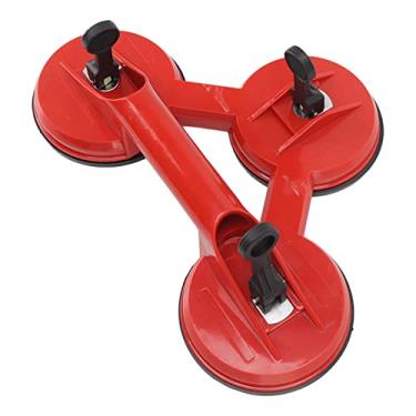 Imagem de Tnfeeon Kachelsaugne Cup of Lift Charge Forte 90 Kg Multi -função para Vidros de Piso de Cerâmica de Vidro Janelas de Piso, Preto Vermelho 1 X de Alta Desempenho