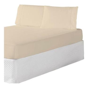 Imagem de Lençol Casal com Fronhas Estampadas Elegantes - CP.85 - MR enxovais, C