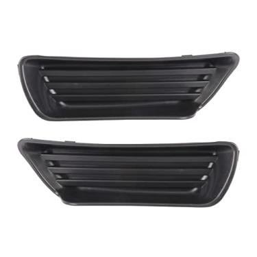 Imagem de DYRDINSHOW Front Fog Light Opening Cover Without Fog Light Holes Left Driver & Right Passenger Side for 2007 2008 2009 Replacement for Toyota Camry w/Out Fog Lamps 5212706050 ,5212806050