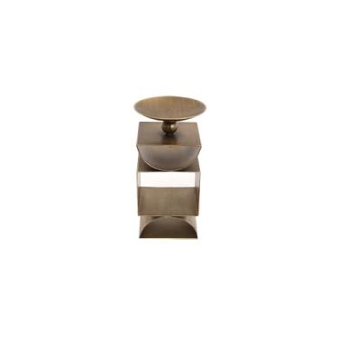 Imagem de Castiçal em ferro A18cm dourado L Hermitage - Full Fit