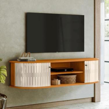 Imagem de Rack Suspenso Moderno Modena Cinamomo-off-white