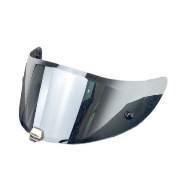 Imagem de RPHA 11 escudo para capacete HJC RPHA 70 HJ-26 ST viseira à prova de vento protetor solar Faceshield lente tamanho universal Casco Moto Parts (apenas uso em prata)