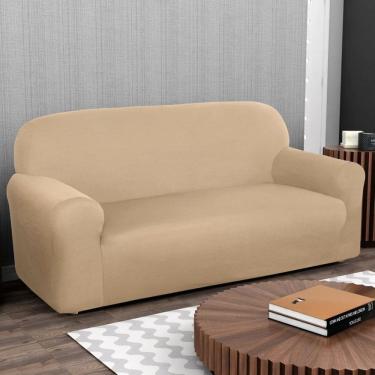 Imagem de Capa Para Sofá 03 Lugares Avulsa Coladinha Malha Elastica