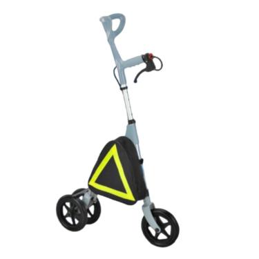 Imagem de Muleta Canadense com Rodas e Freio- é uma solução inovadora e versátil para auxiliar na mobilidade de forma segura e confortável