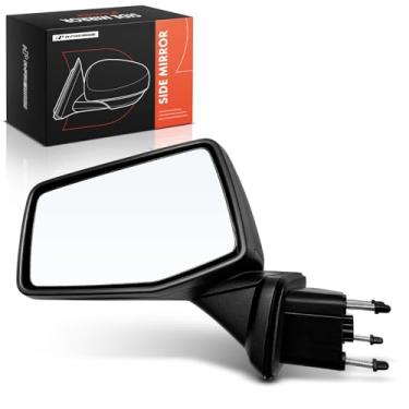 Imagem de A-Premium Espelho retrovisor manual do lado do motorista - compatível com Chevrolet Silverado 1500 2019-2025, Silverado 1500 LTD 2022 - Espelho retrovisor externo externo preto dobrável manual não