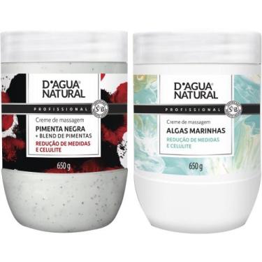 Imagem de Kit redutor medidas E celulite pimenta negra + algas marinhas - D'Água