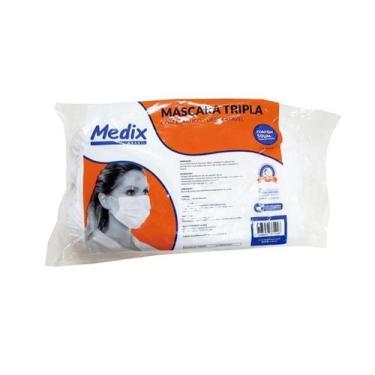 Imagem de Máscara de Proteção Descartável Medix C/50 Unidades - NoBrand