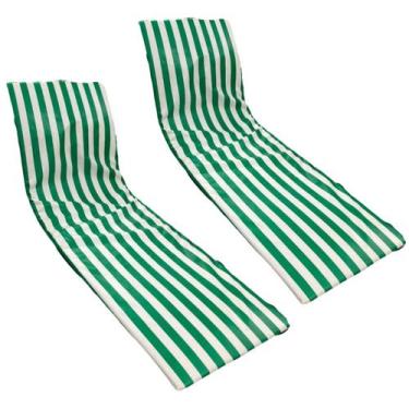 Imagem de Colchonete Almofadado De Espreguiçadeira P/ Piscina 2un - DreamInBox