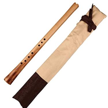 Imagem de Flauta curta de bambu flauta vertical profissional 6/8 furos instrumento musical flauta instrumento de sopro flauta flauta para iniciantes soprano flauta